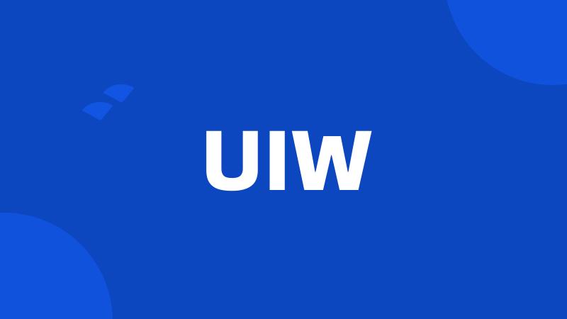 UIW