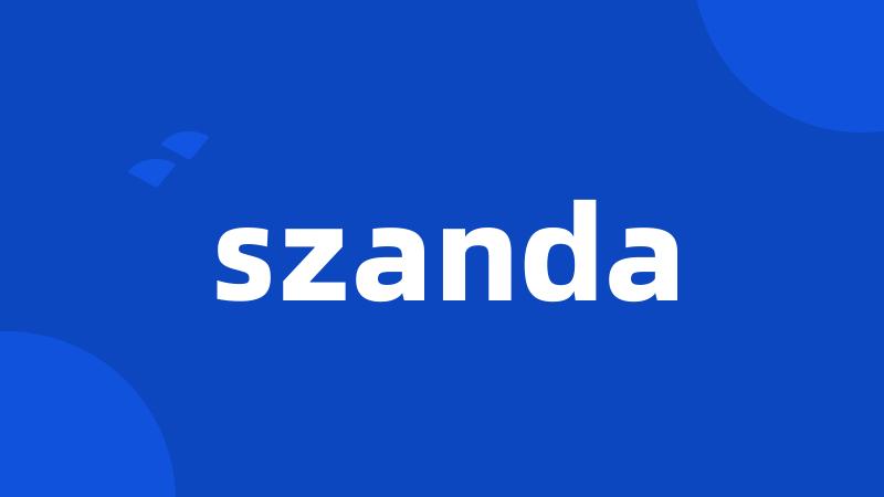 szanda