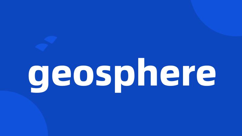 geosphere