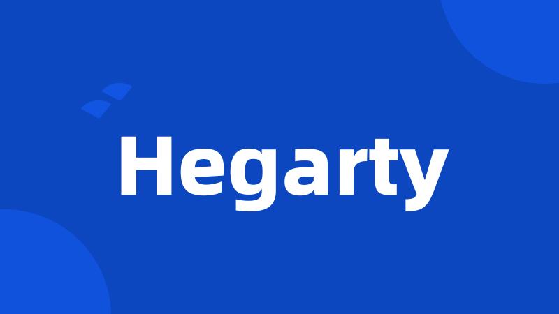 Hegarty