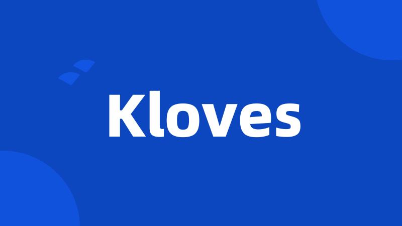 Kloves