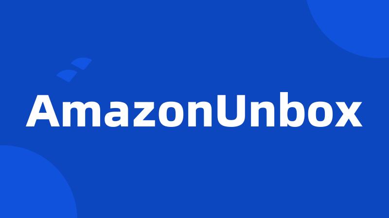 AmazonUnbox