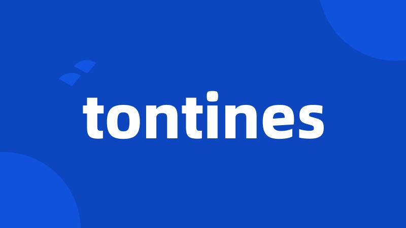 tontines