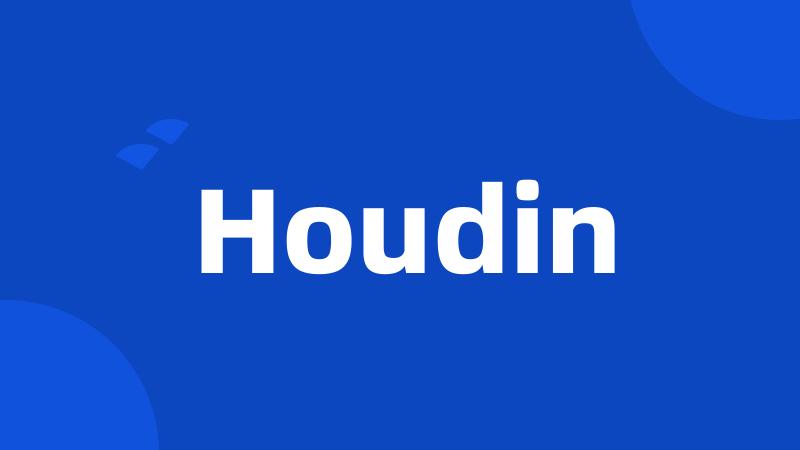 Houdin