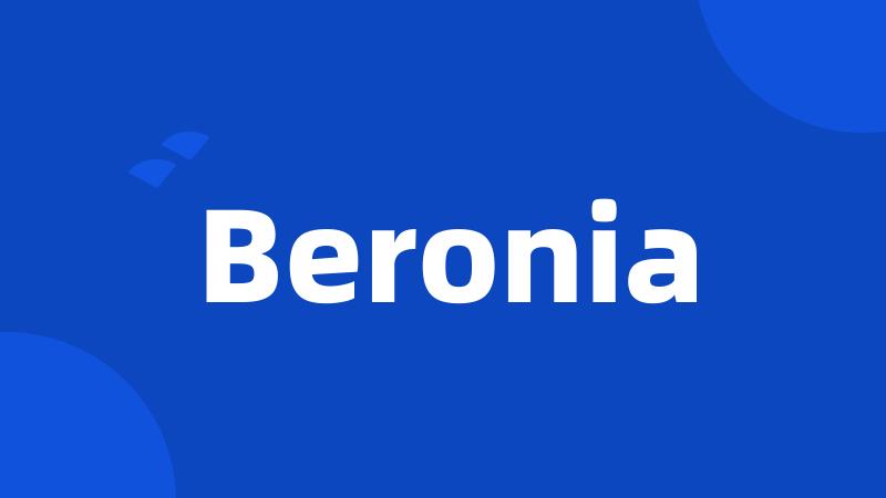 Beronia