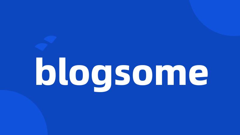 blogsome