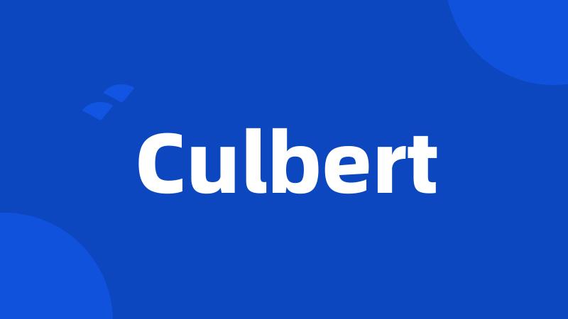 Culbert