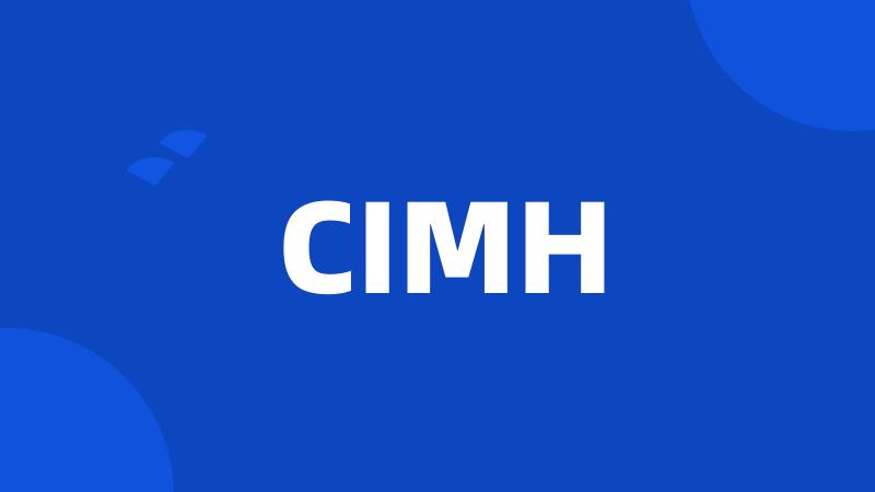 CIMH