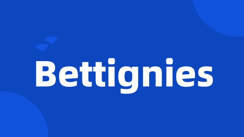 Bettignies