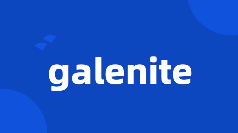 galenite