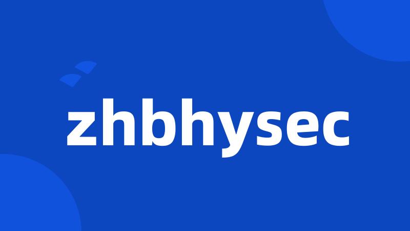 zhbhysec