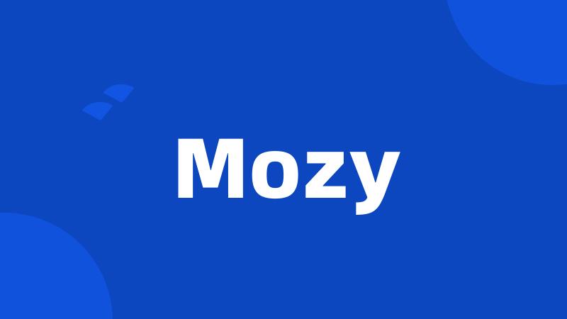 Mozy