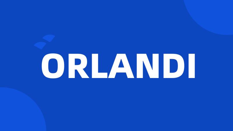 ORLANDI