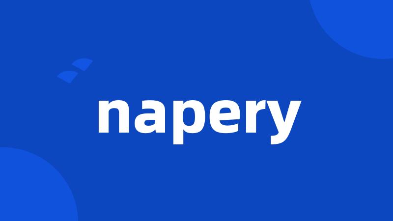 napery