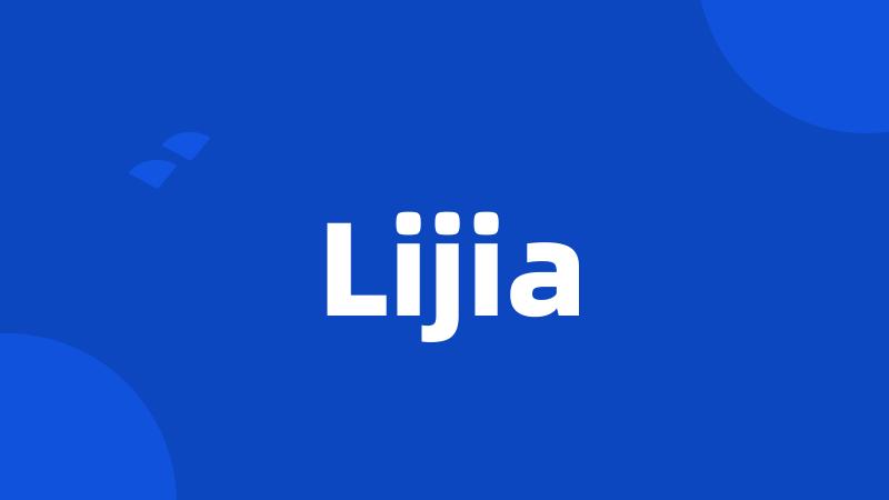 Lijia