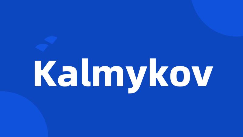 Kalmykov