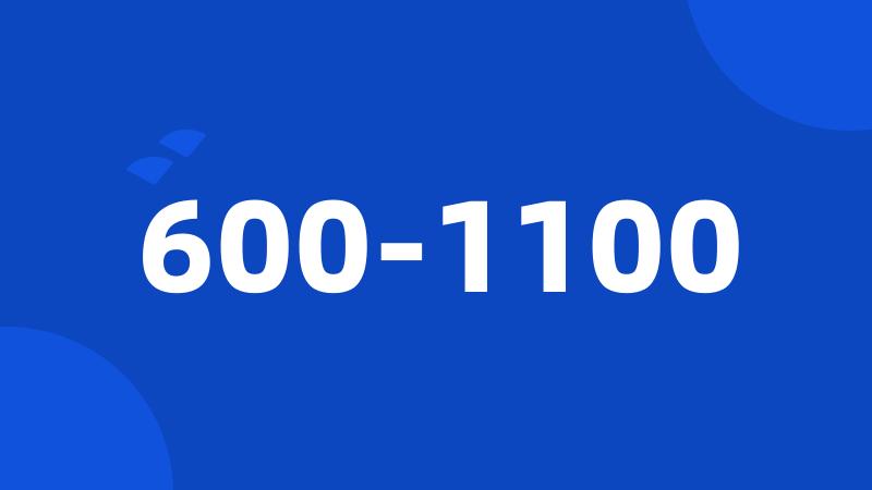 600-1100