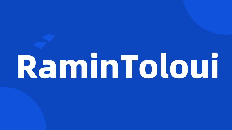 RaminToloui