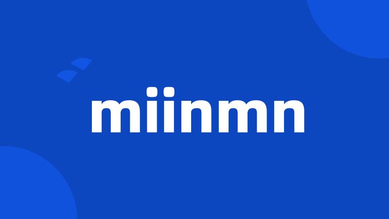 miinmn