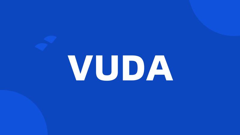 VUDA