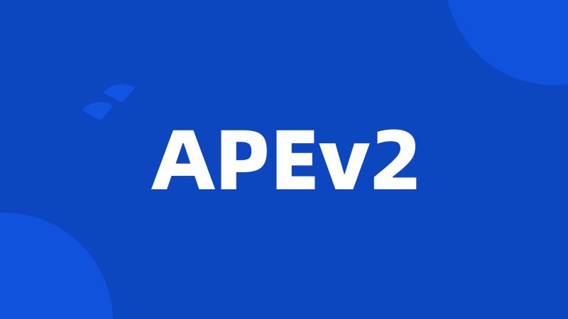 APEv2