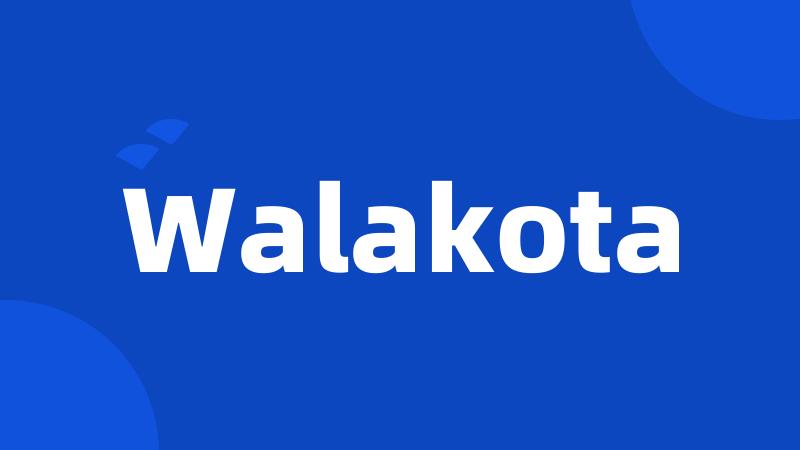 Walakota