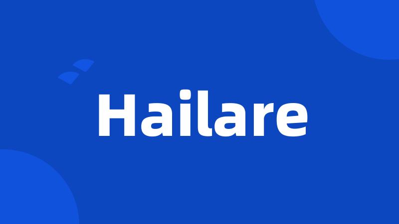 Hailare