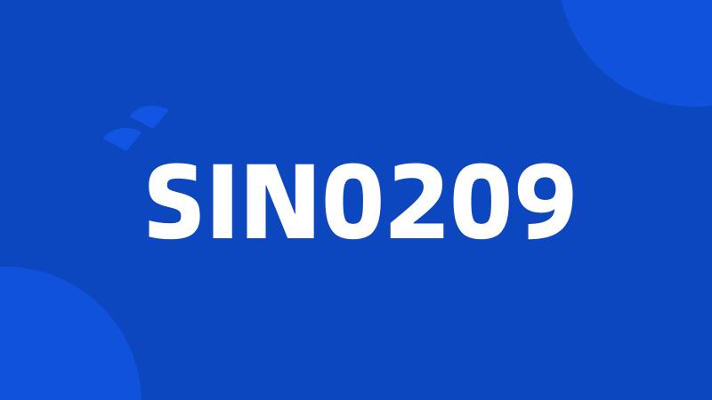 SIN0209