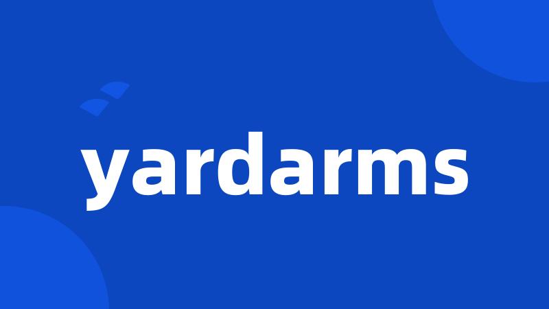 yardarms