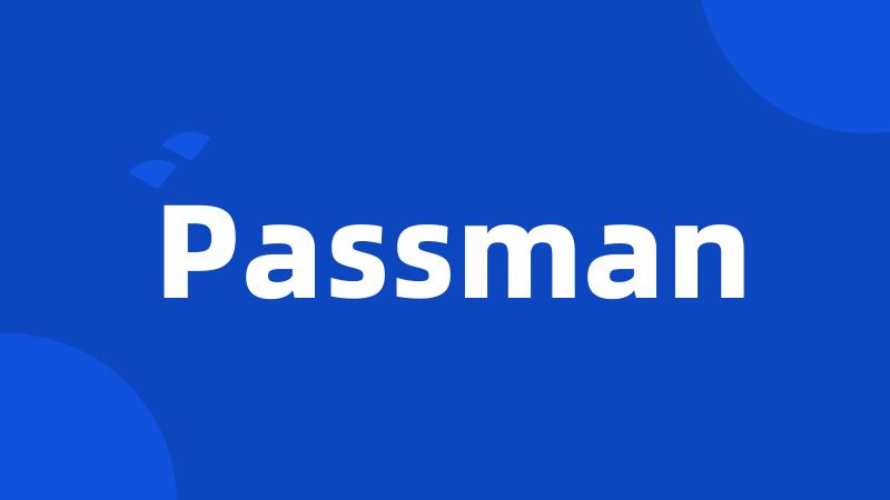 Passman