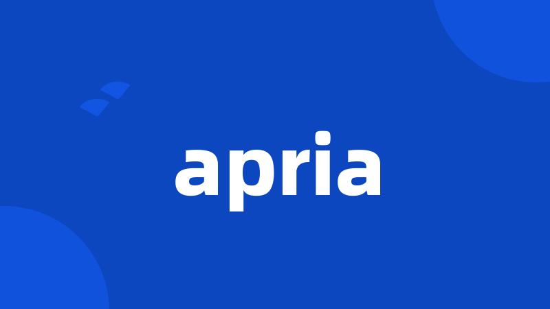 apria