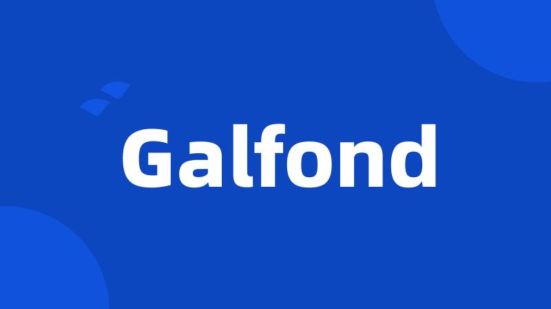 Galfond