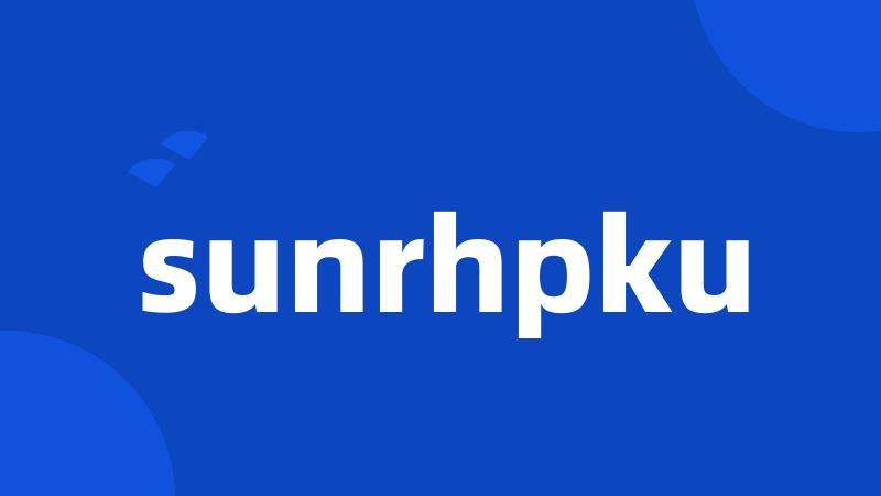 sunrhpku