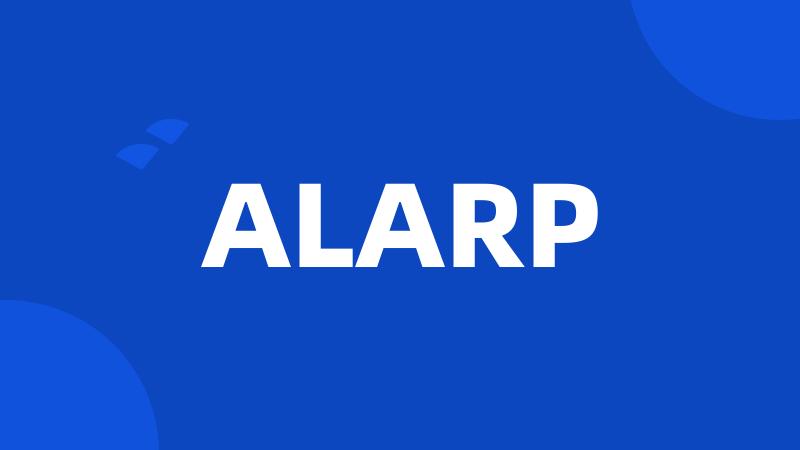 ALARP