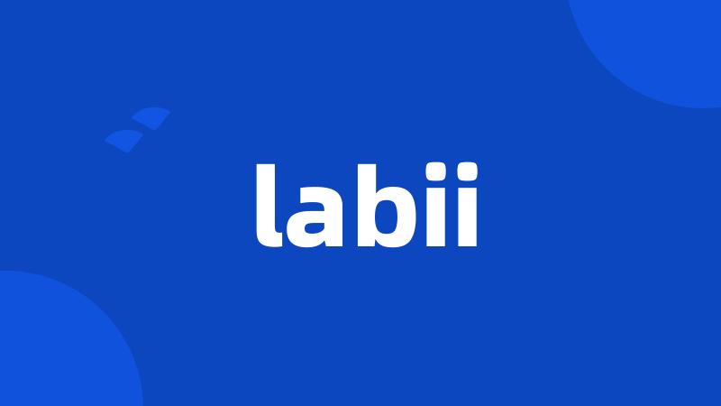 labii