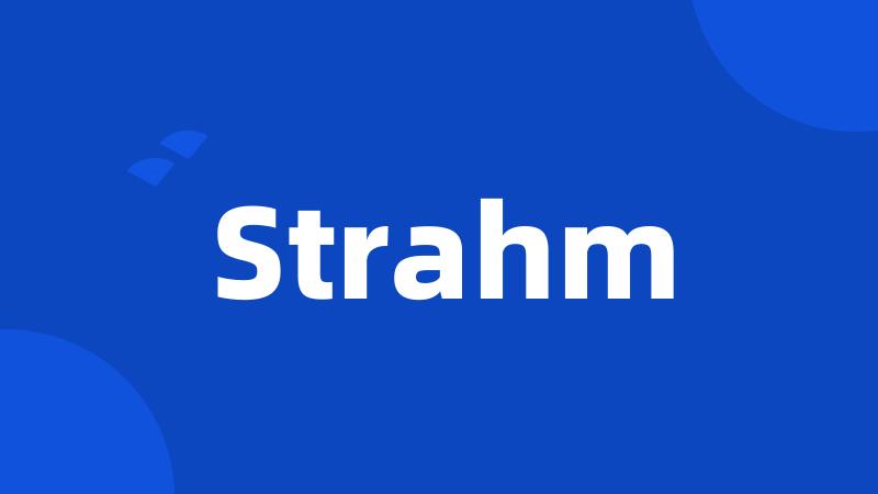 Strahm