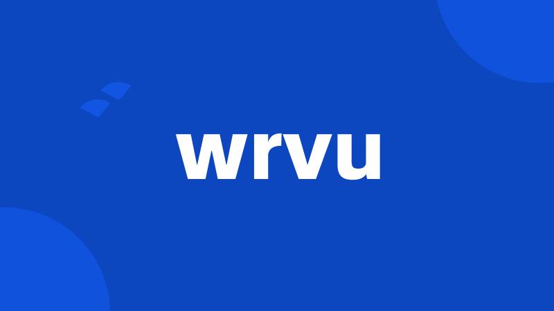 wrvu