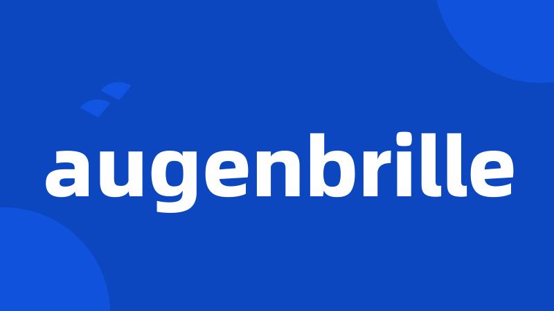 augenbrille