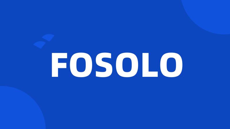 FOSOLO