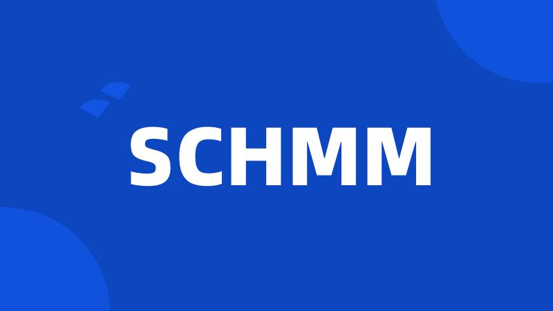 SCHMM