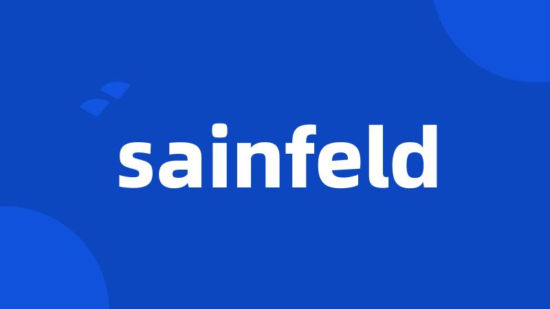 sainfeld