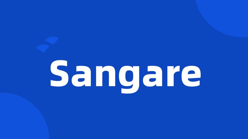 Sangare