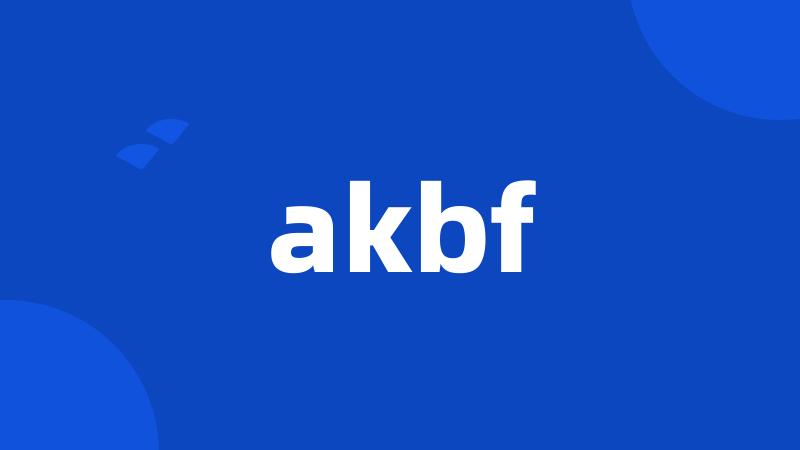 akbf