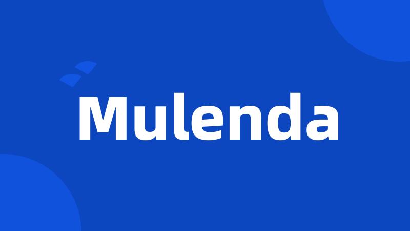 Mulenda