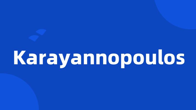 Karayannopoulos