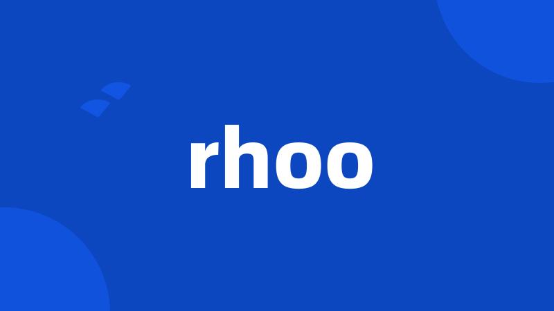 rhoo