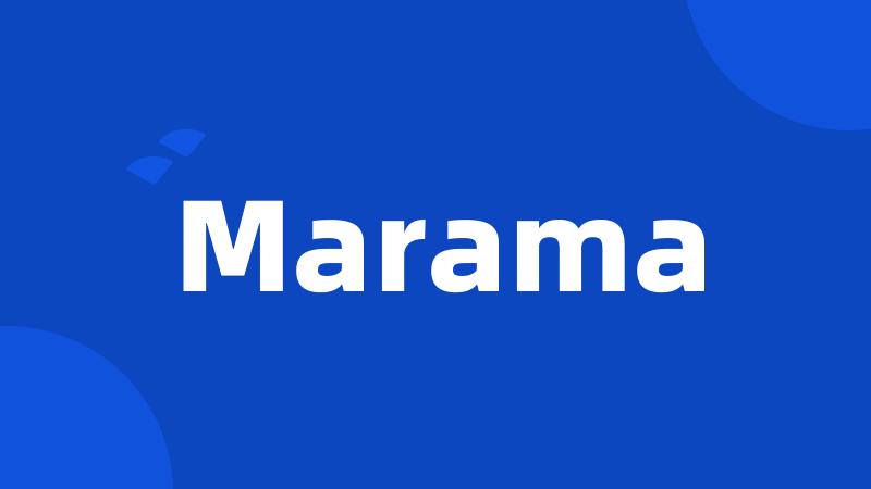 Marama