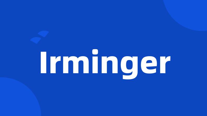 Irminger