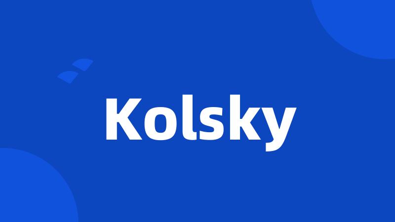 Kolsky