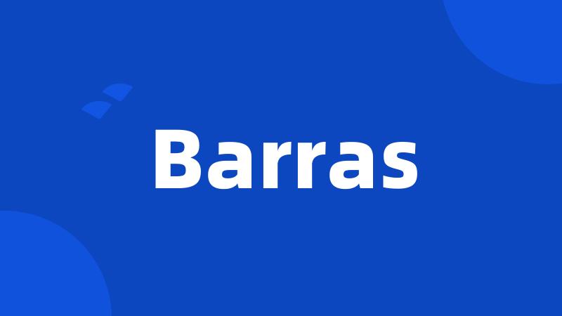 Barras